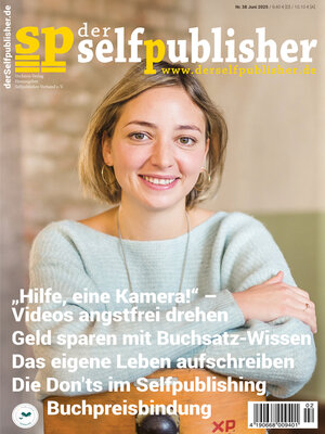 cover image of der selfpublisher 38, 2-2025, Heft 38, Juni 2025